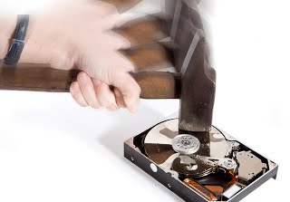 hard drive destruction crushing shredding Woodland Hills